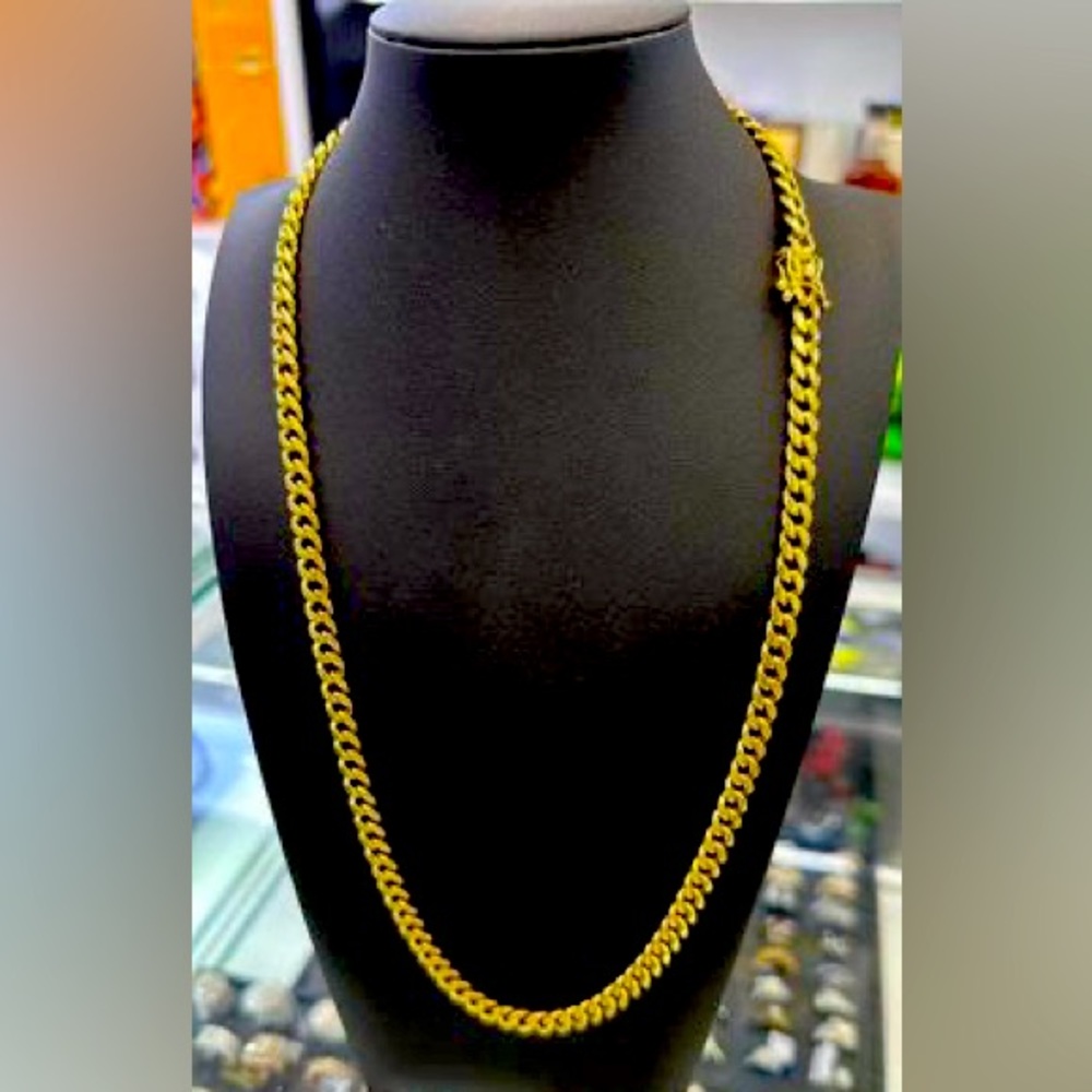 18k gold Miami Cuban chain